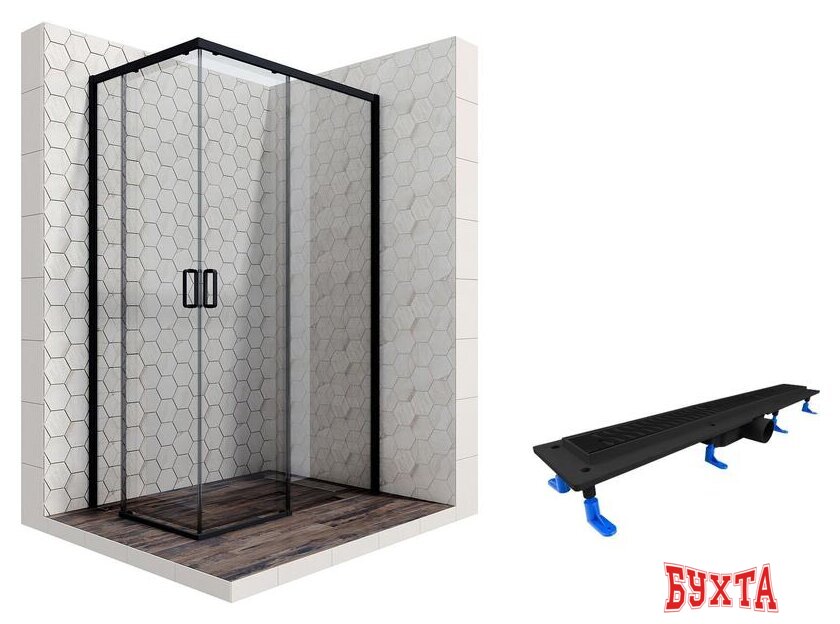 Душевой уголок Ambassador Set 11011205R-ST11 1