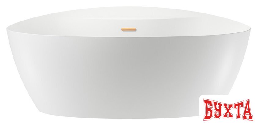 Ванна Wellsee L’aster 175x85 236301004 (отдельностоящая ванна белый глянец, экран, ножки, сифон-автомат золото)