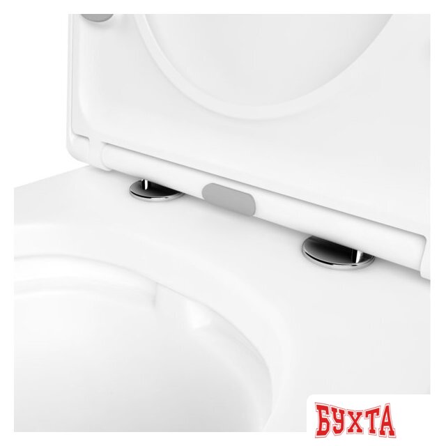 Унитаз подвесной Lavinia Boho One Rimless 21010004 (чаша, пневмокрышка, шум-я) 5