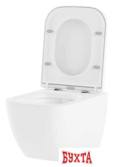 Унитаз подвесной Lavinia Boho One Compacto 21010003 (чаша, пневмокрышка, шум-я) 4