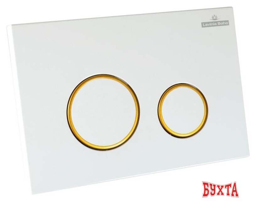 Инсталляция для унитаза Lavinia Boho Relfix 5 в 1 77010054 (белый/золотой глянец пластик) 2