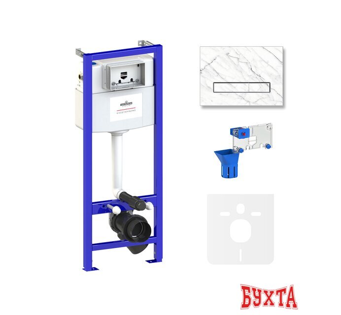 Инсталляция для унитаза Lavinia Boho Relfix 5 в 1 77010057 (statuary искусствен. камень)