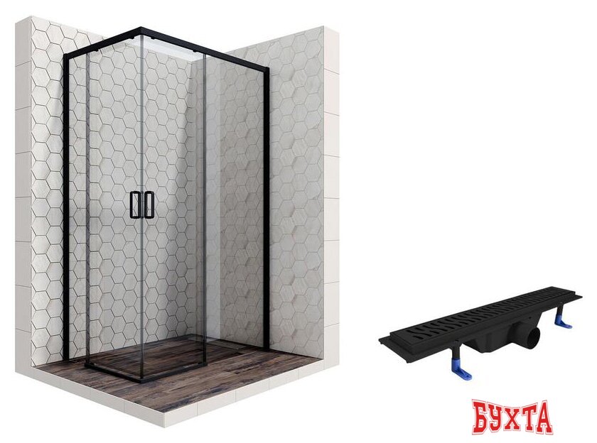 Душевой уголок Ambassador Set 11011205R-ST4