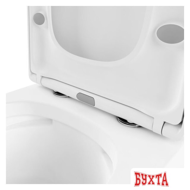 Унитаз приставной Lavinia Boho Relfix Aveo Rimless 5 в 1 87060255 (матовый пластик) 5