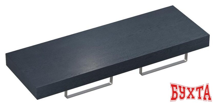 Мебель для ванных комнат Wellsee Genuine Tree 162007004, 120 см (столешница, полотенц 2 шт, хром)