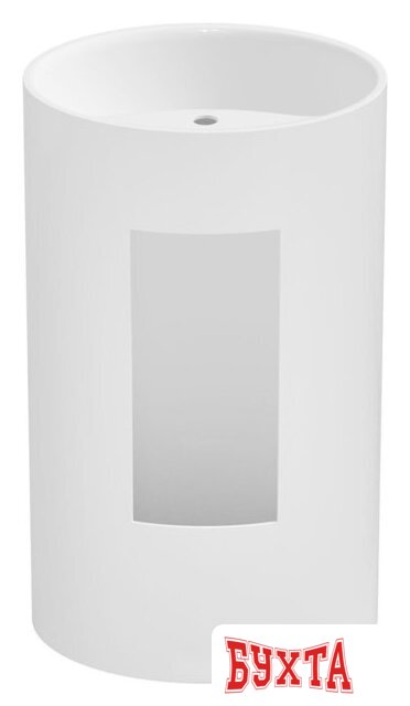 Умывальник Wellsee Coquillage 232801000 (отдельностоящий, с отверстием под смеситель, цвет глянцевый белый) 3