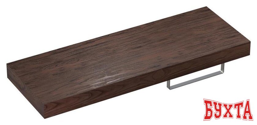 Мебель для ванных комнат Wellsee Genuine Tree 162015003, 120 см (столешница, полотенц 1 шт, хром)