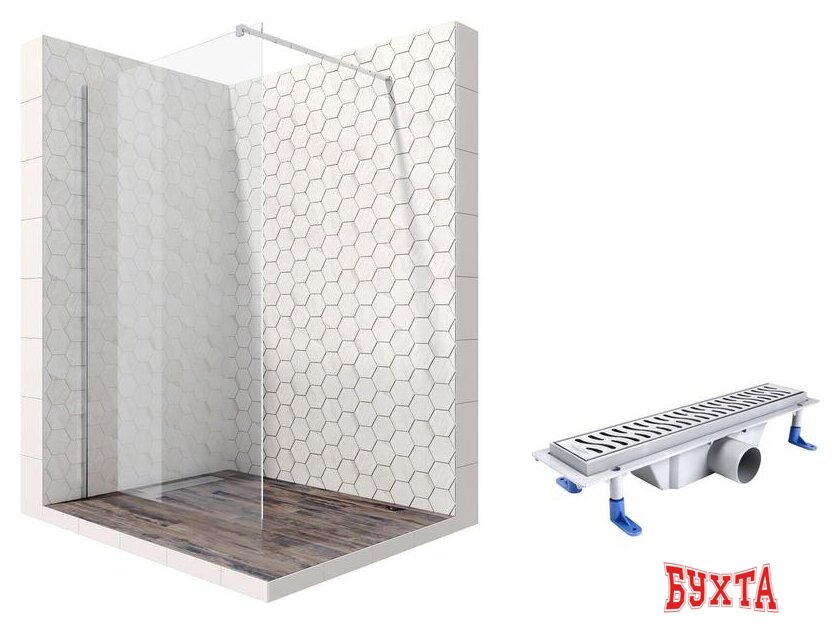 Душевая стенка Ambassador Set 15031101-ST3 1