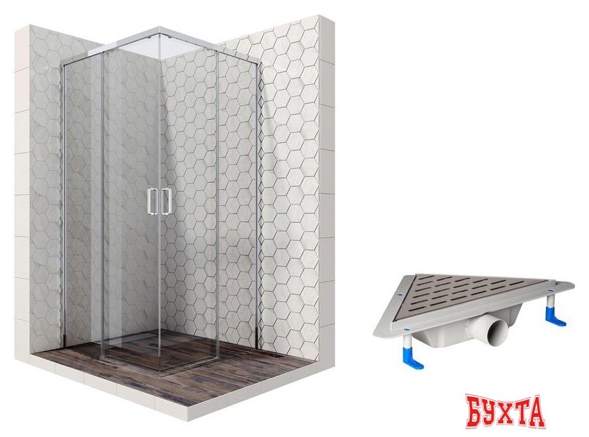 Душевой уголок Ambassador Set 11011105-ST10