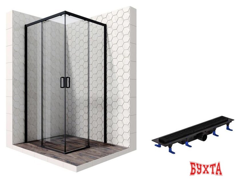 Душевой уголок Ambassador Set 11011204-ST6