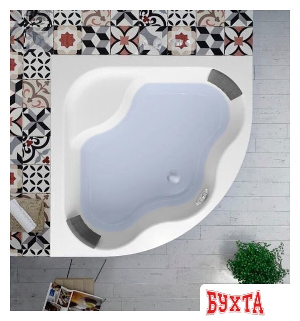 Ванна Lavinia Boho Aveo 140x140 3704014P 2