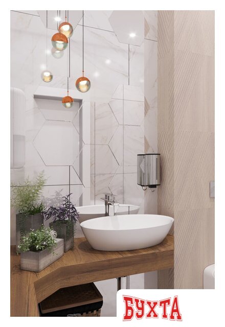 Умывальник Lavandi Etna Овальный 64x38.5 5