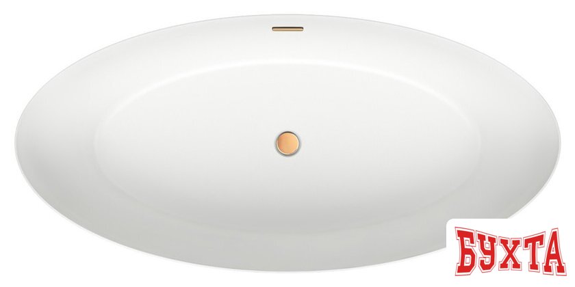 Ванна Wellsee Grand Prix 186x88,5 235601004 (отдельностоящая ванна белый глянец, экран, ножки, сифон-автомат золото) 4