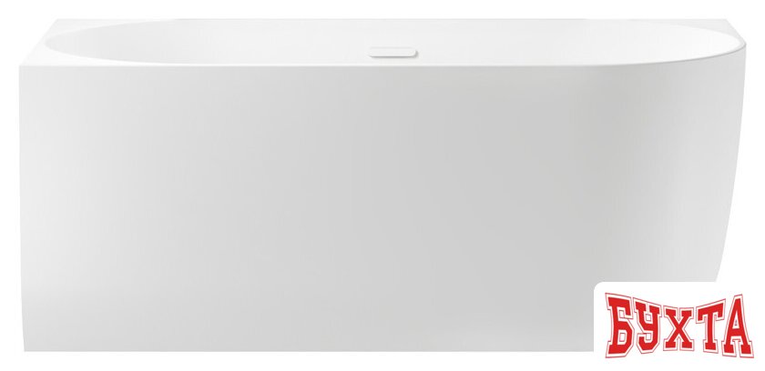 Ванна Wellsee Belle Spa 150x75 235701002 (пристенная ванна (левая) белый глянец, экран, каркас, сифон-автомат глянцевый белый) 1