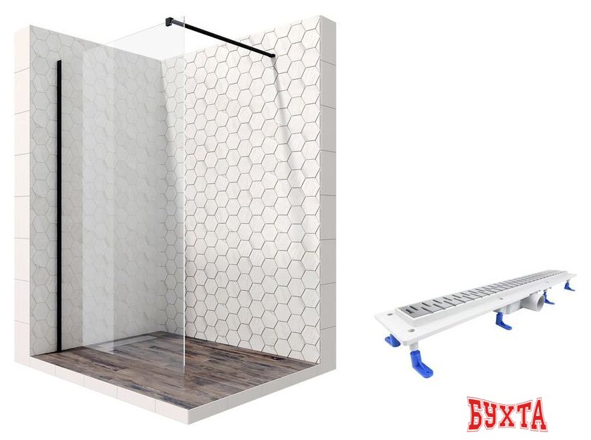 Душевая стенка Ambassador Set 15031110-ST13