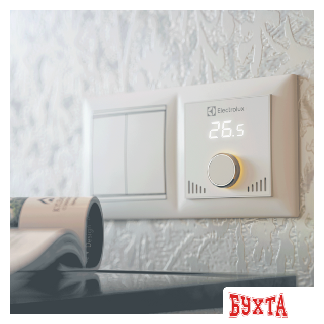 Терморегулятор Electrolux ETS-16 (слоновая кость) 3
