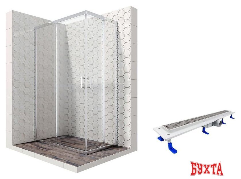 Душевой уголок Ambassador Set 14011101-ST11