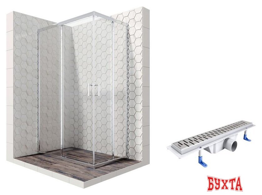 Душевой уголок Ambassador Set 14011101-ST5 1