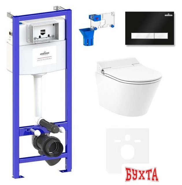 Унитаз подвесной Lavinia Boho Smart V-Clean 7 в 1 87561190 1