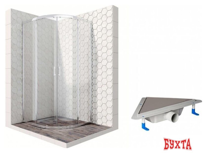 Душевой уголок Ambassador Set 14011105-ST17