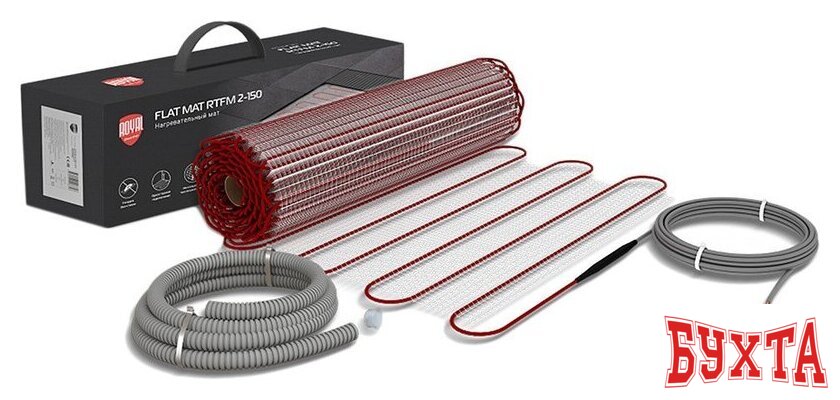 Нагревательный мат Royal Thermo Flat Mat RTFM 2-150-10 10 кв.м. 1500 Вт