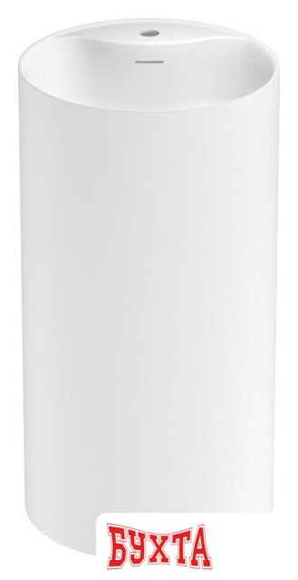 Умывальник Wellsee Chalice Perfection 230615000 (отдельностоящий, с отверстием под смеситель, матовый белый)