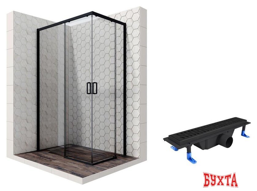 Душевой уголок Ambassador Set 11011205L-ST2