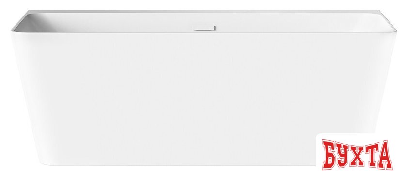 Ванна Wellsee Bromance 170x78 231601002 (пристенная ванна белый глянец, экран, ножки, сифон-автомат глянцевый белый) 1