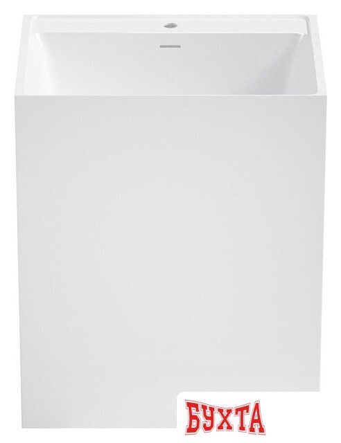 Умывальник Wellsee Doux 230501000 (отдельностоящий, с отверстием под смеситель, цвет глянцевый белый)