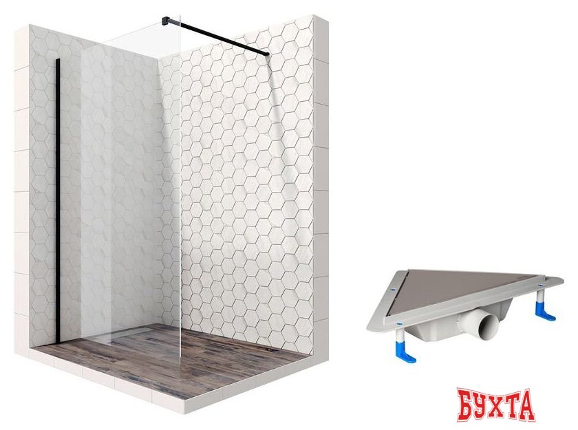 Душевая стенка Ambassador Set 15031111-ST19