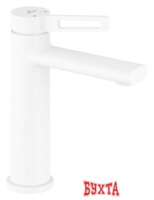 Смеситель Wellsee ONCE! and forever 182405000 (матовый белый) 1