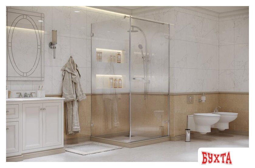 Душевой уголок Ambassador Set 10011102R-ST2 2