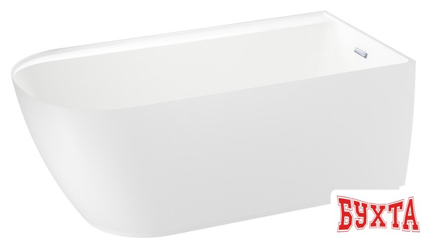 Ванна Wellsee Camellia 167x82 236102001 (отдельностоящая (правая) белый глянец, экран, ножки, сифон-автомат хром)