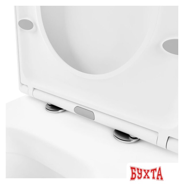 Унитаз подвесной Lavinia Boho Biore Compacto Rimless 21010005 (чаша, пневмокрышка, шум-я) 5