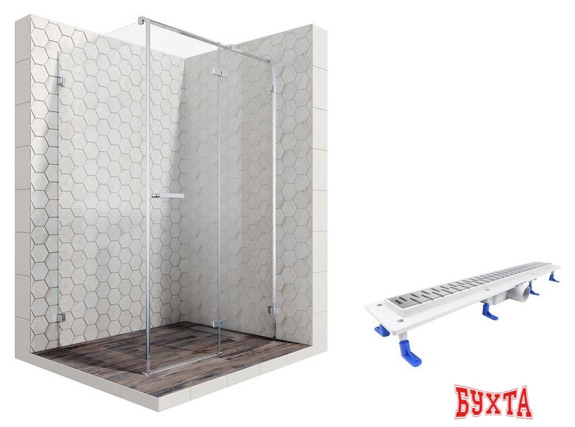 Душевой уголок Ambassador Set 10011104R-ST2