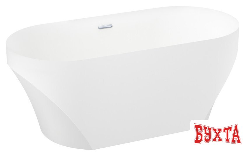 Ванна Wellsee Croquis 166x77 230301001 (отдельностоящая ванна белый глянец, экран, ножки, сифон-автомат хром) 2