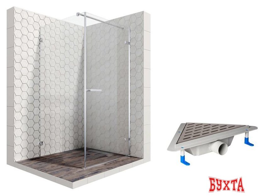 Душевой уголок Ambassador Set 10011102R-ST10