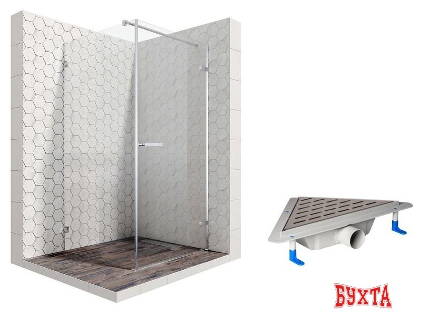 Душевой уголок Ambassador Set 10011101R-ST8