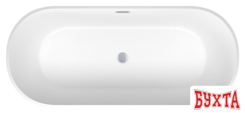 Ванна Wellsee Shell 140x70 28170101R (отдельностоящая ванна белый глянец, экран, ножки, сифон-автомат хром) 4