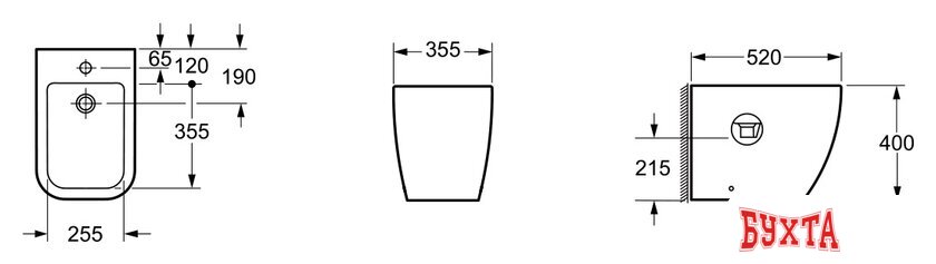 Биде Lavinia Boho One [33020060] 5