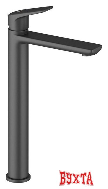 Смеситель Wellsee ICON! for life 182307000, отдельностоящий (матовый черный)