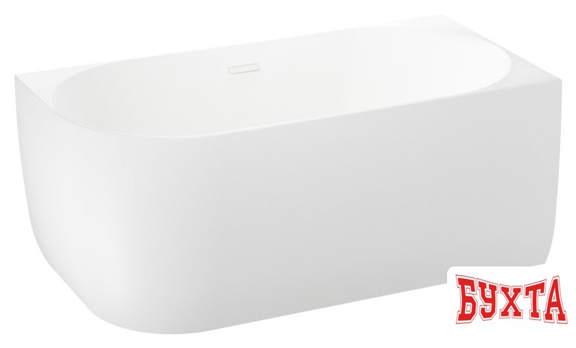 Ванна Wellsee Belle Spa 150x75 235702002 (пристенная ванна (правая) белый глянец, экран, каркас, сифон-автомат глянцевый белый) 2