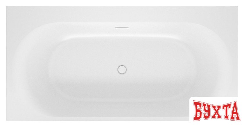 Ванна Wellsee Dream For More 181x90 23790102R (встраиваемая ванна белый глянец, сифон-автомат глянцевый белый) 1