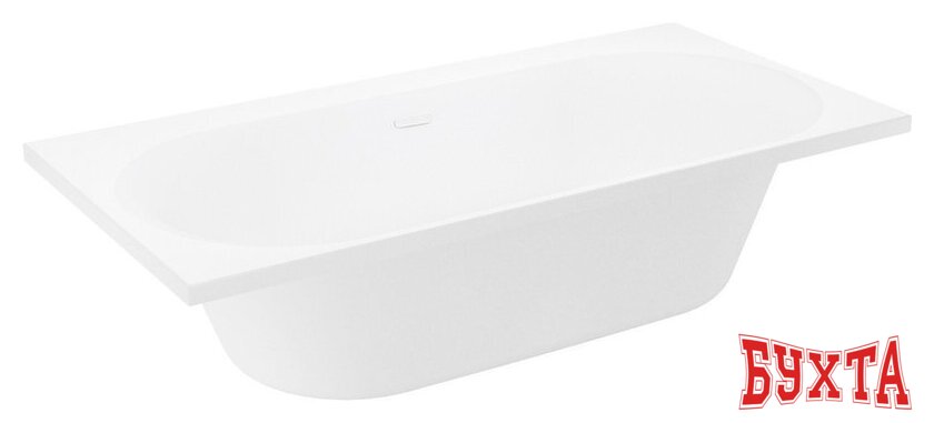 Ванна Wellsee Dream For More 181x90 23790102R (встраиваемая ванна белый глянец, сифон-автомат глянцевый белый) 2