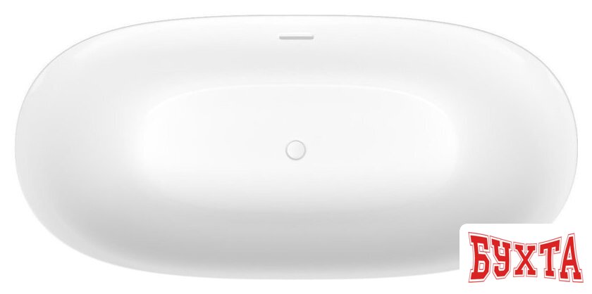 Ванна Wellsee Bliss 170x80 28820102R (отдельностоящая ванна белый глянец, экран, ножки, сифон-автомат глянцевый белый) 4