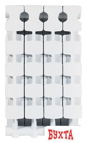 Алюминиевый радиатор Fondital Calidor Super B4 500/100 V69003410 (10 секций) 3