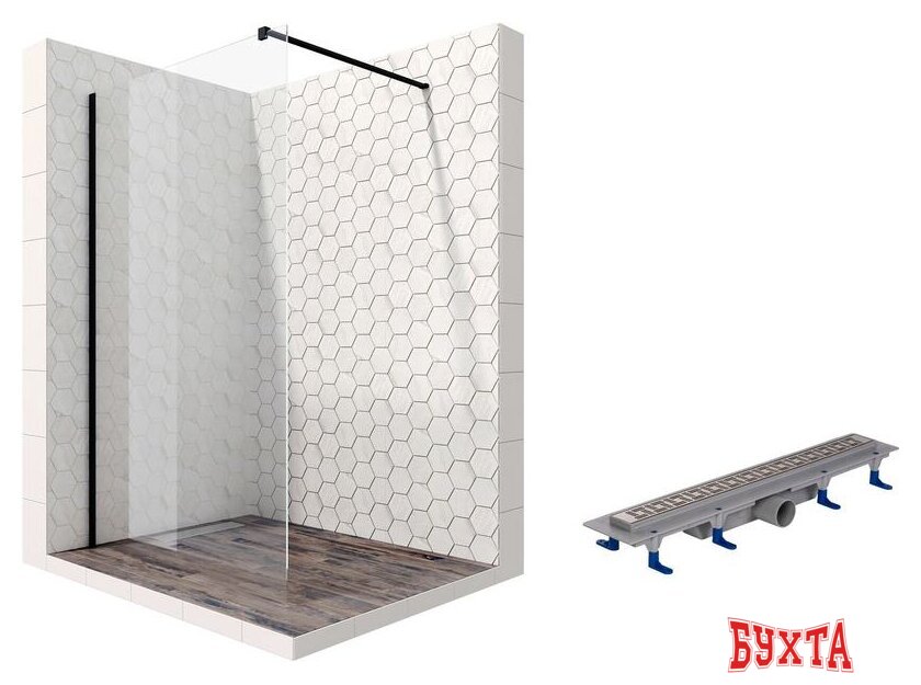 Душевая стенка Ambassador Set 15031111-ST7 1