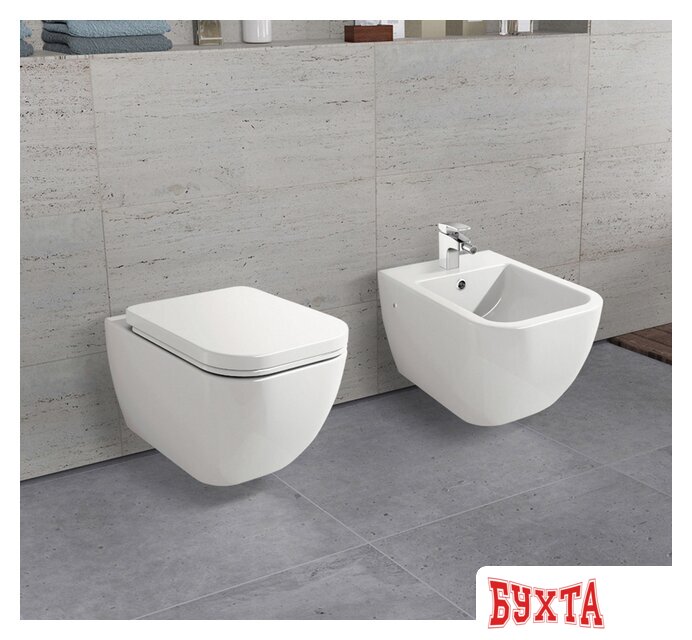 Унитаз подвесной Lavinia Boho One Compacto 3302003C (чаша, пневмокрышка) 4