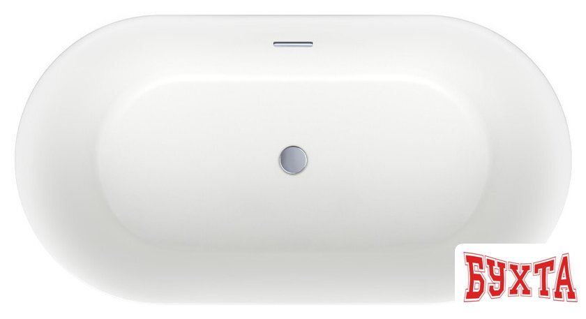 Ванна Wellsee Chic Riviera 149x78 236801001 (отдельностоящая ванна белый глянец, экран, ножки, сифон-автомат хром) 4