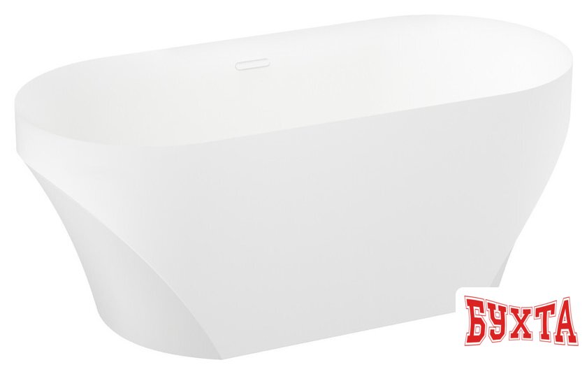 Ванна Wellsee Croquis 166x77 230301002 (отдельностоящая ванна белый глянец, экран, ножки, сифон-автомат глянцевый белый) 2